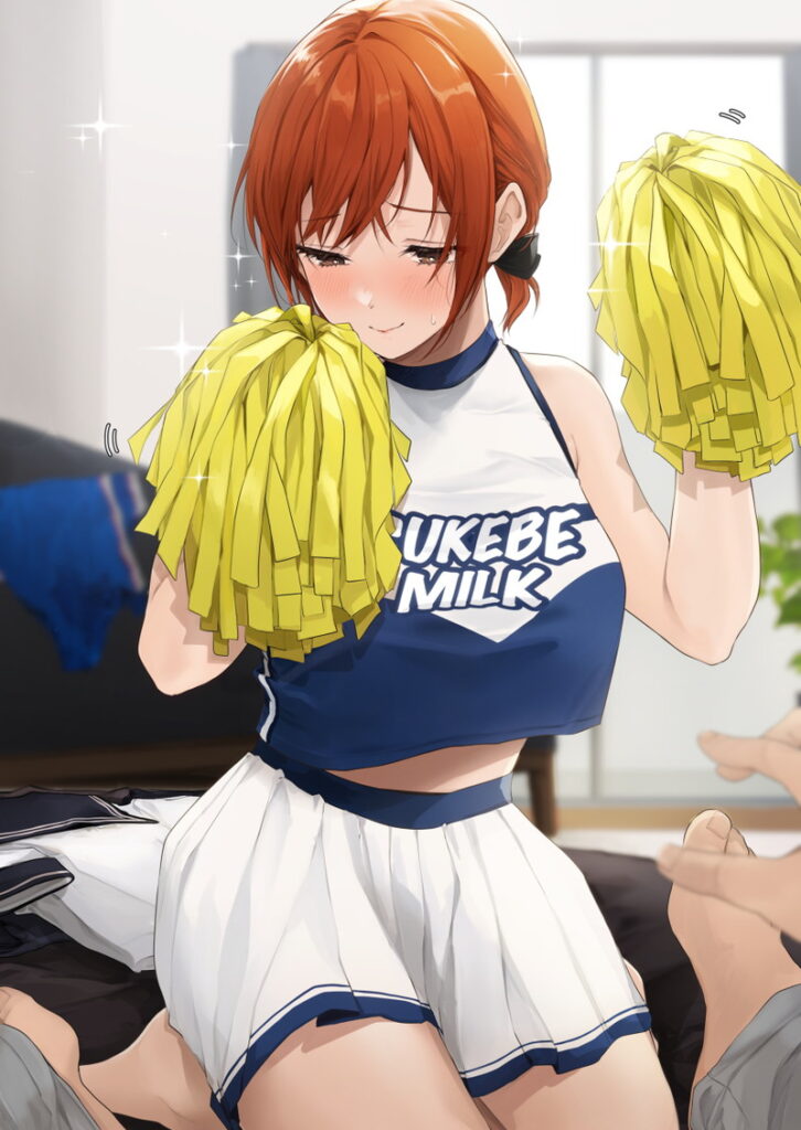 【二次】チアガール・微エロ画像まとめ１_10-1-726x1024