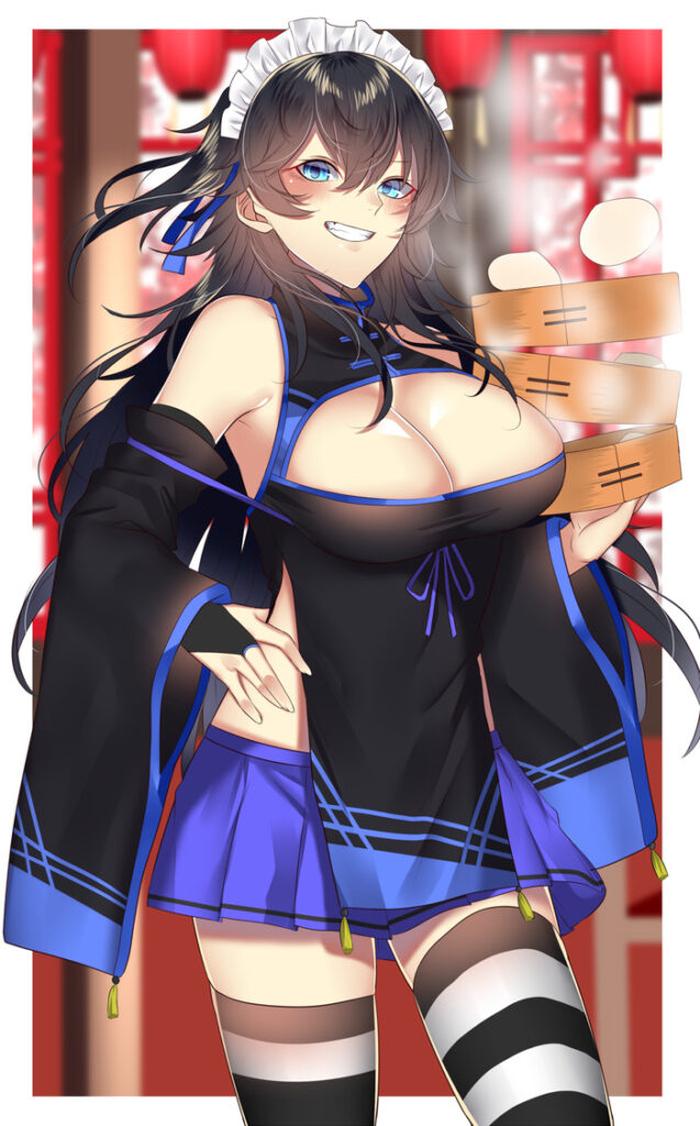 【二次】チャイナ服・微エロ画像まとめ１_22-637x1024