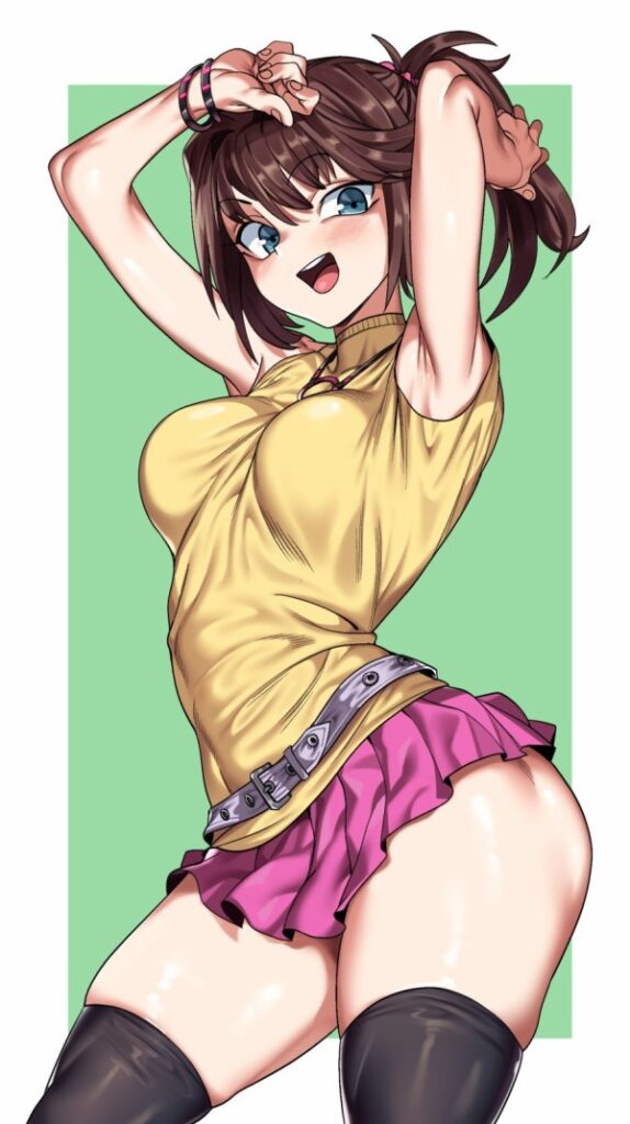 【二次】ニーソックス・微エロ画像まとめ１_01-574x1024