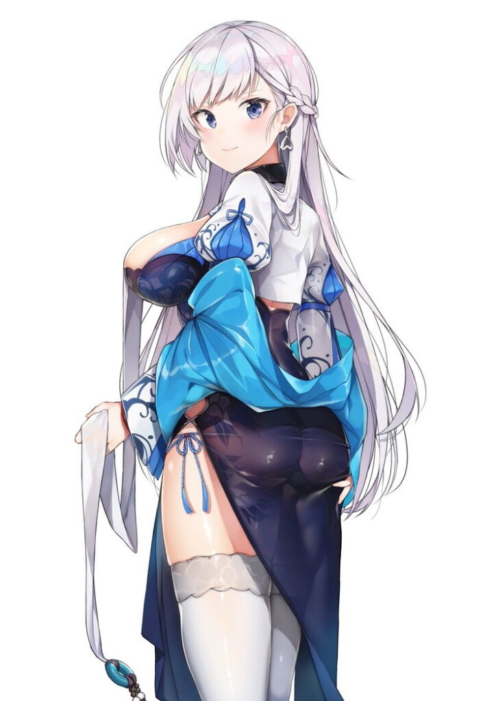 【二次】ニーソックス・微エロ画像まとめ４_19-724x1024