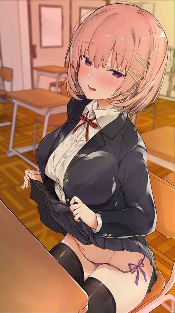 【二次】ニーソックス・微エロ画像まとめ４_21-573x1024