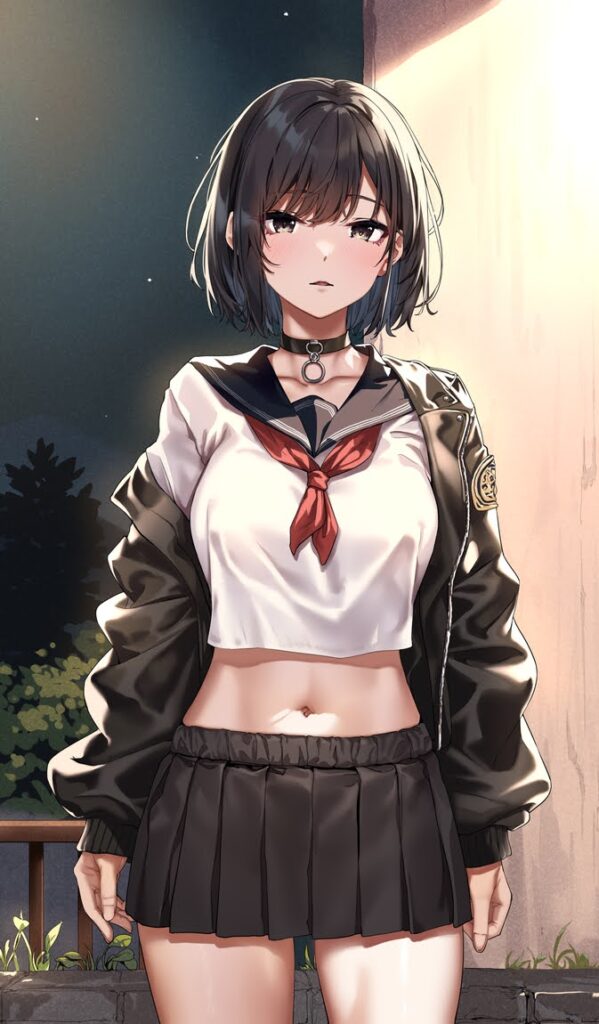 【二次】制服・微エロ画像まとめ２_19-599x1024