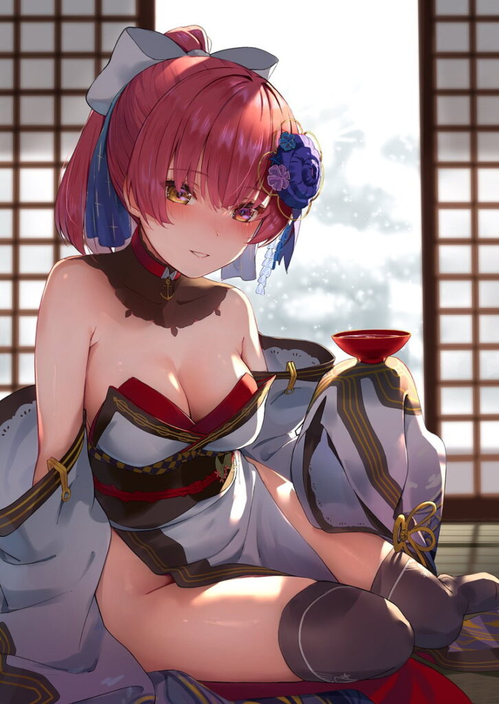 【二次】和服・微エロ画像まとめ２_18-726x1024