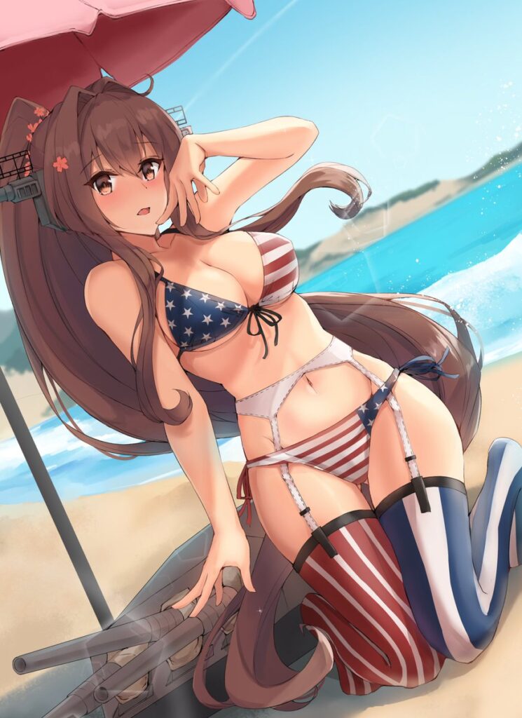 【二次】星条旗ビキニ画像まとめ１_27-745x1024