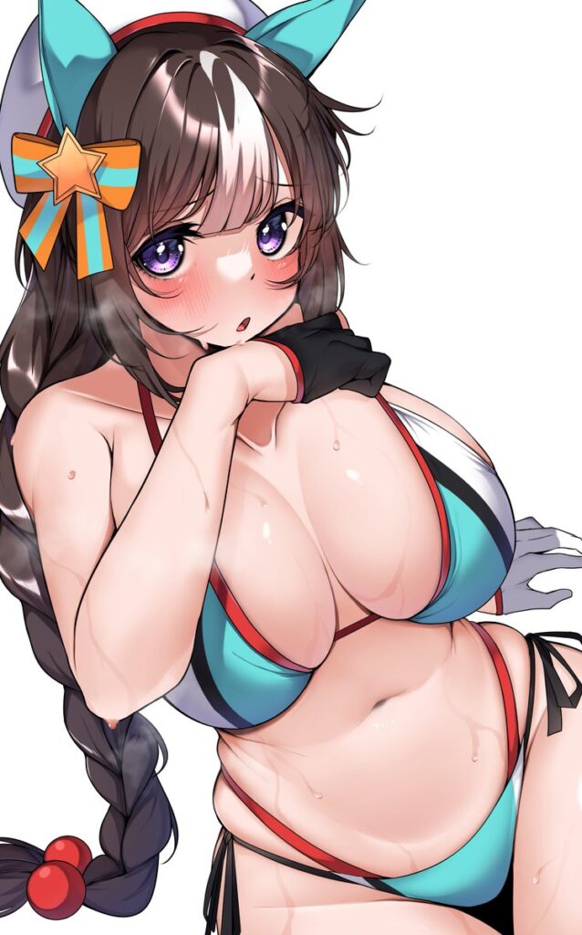 【二次】白ビキニ画像まとめ２_08-638x1024