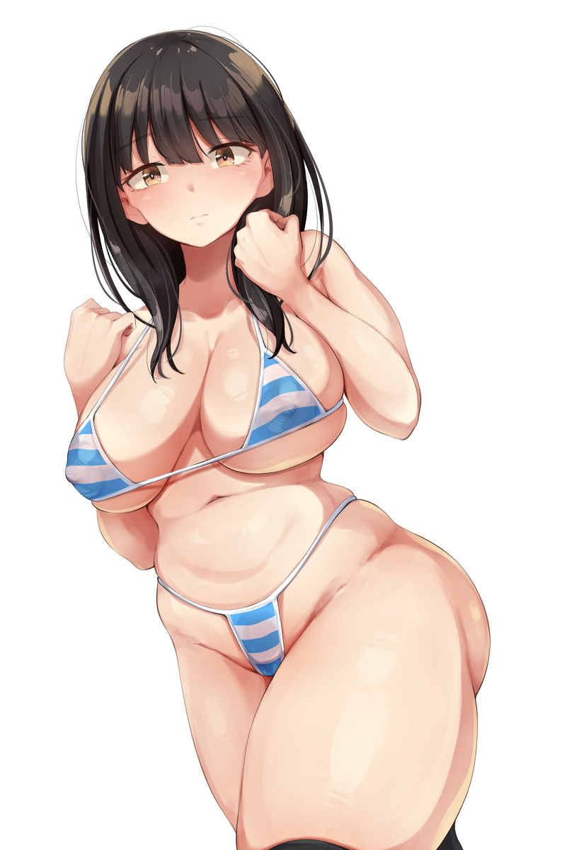 【二次】縞ビキニ画像まとめ２_22