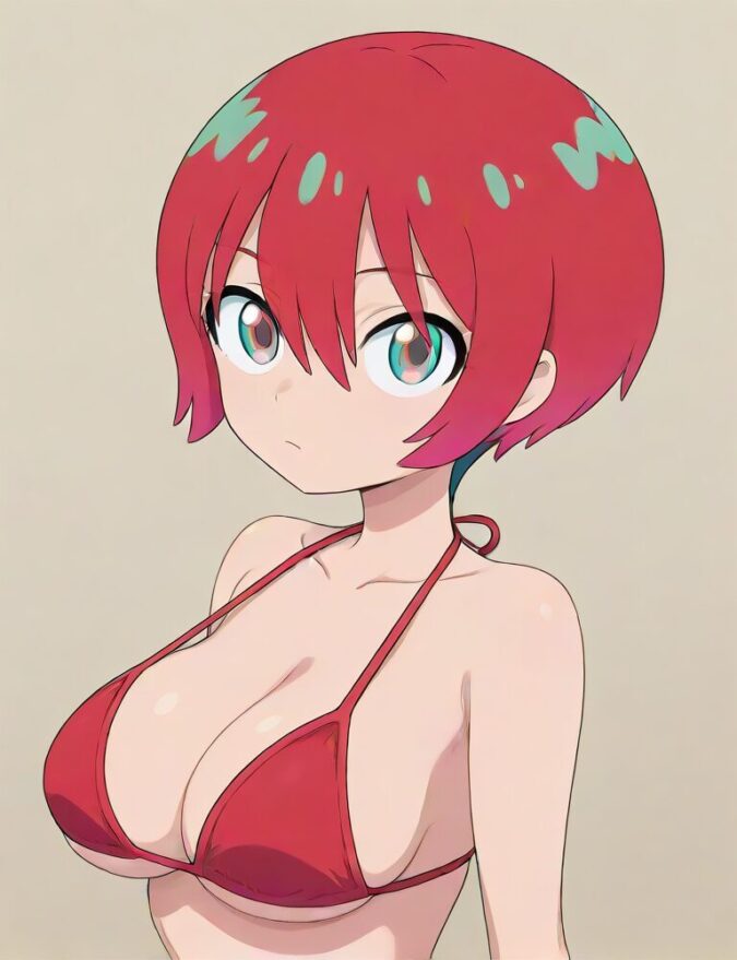 【二次】赤ビキニ画像まとめ１_16