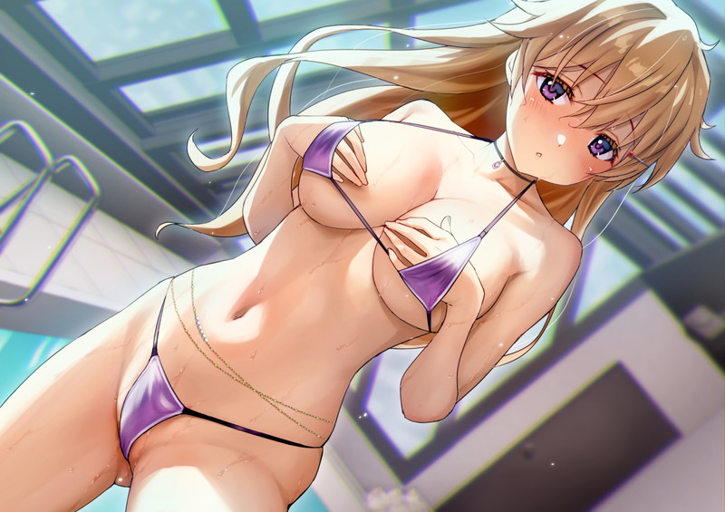 【二次】青ビキニ画像まとめ１_06