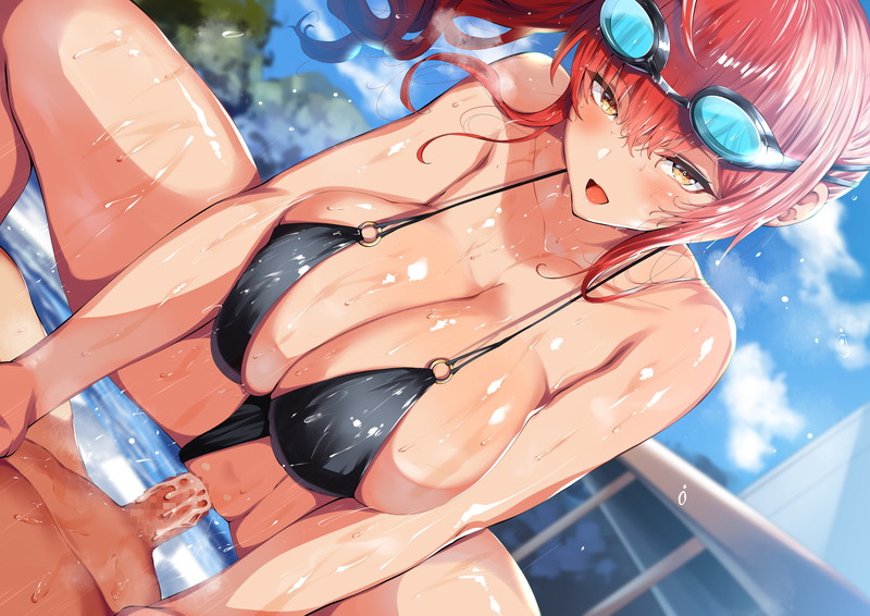 【二次】黒ビキニ画像まとめ１_21