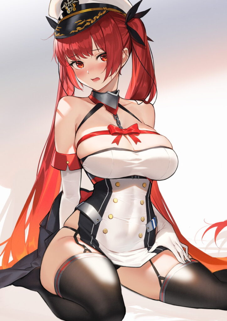 【二次】ガーターベルト・微エロ画像まとめ５_01-724x1024