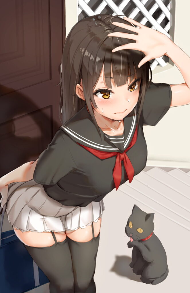 【二次】ガーターベルト・微エロ画像まとめ５_23-663x1024