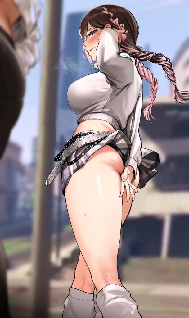 【二次】ミニスカート・微エロ画像まとめ４_21-609x1024