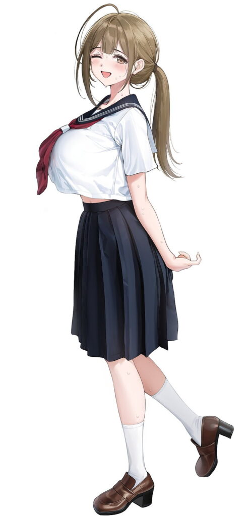 【二次】制服・微エロ画像まとめ３_13-492x1024