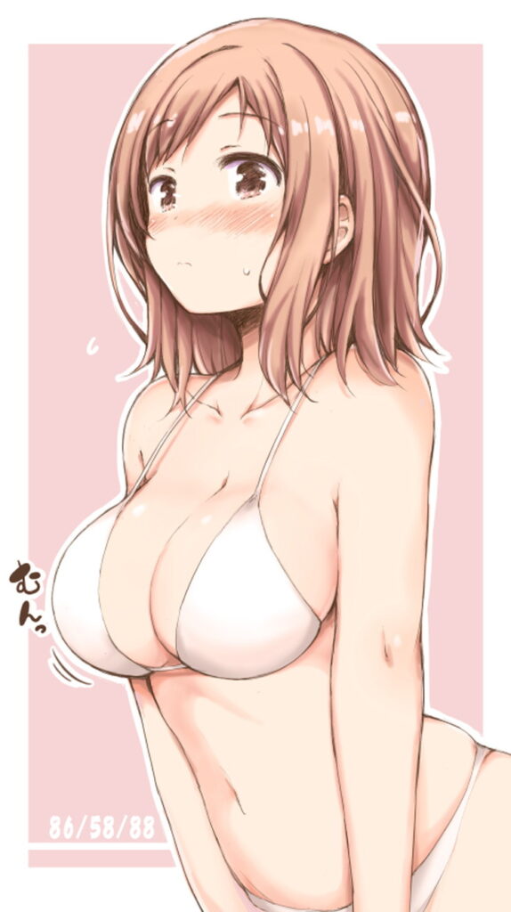 【二次】白ビキニ画像まとめ４_01-574x1024