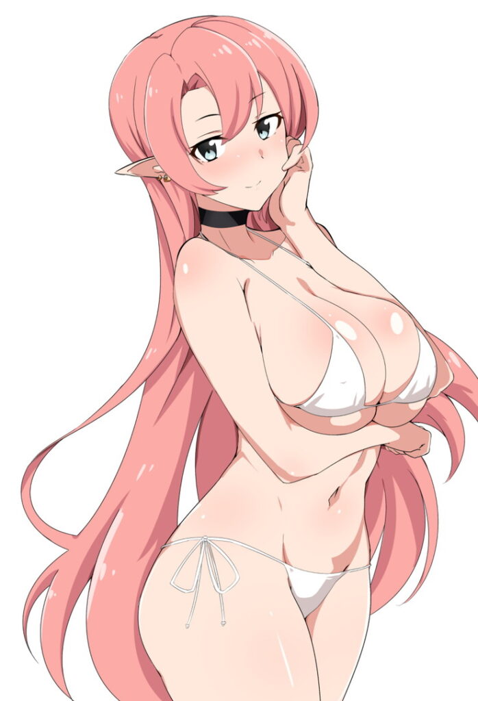 【二次】白ビキニ画像まとめ４_03-698x1024