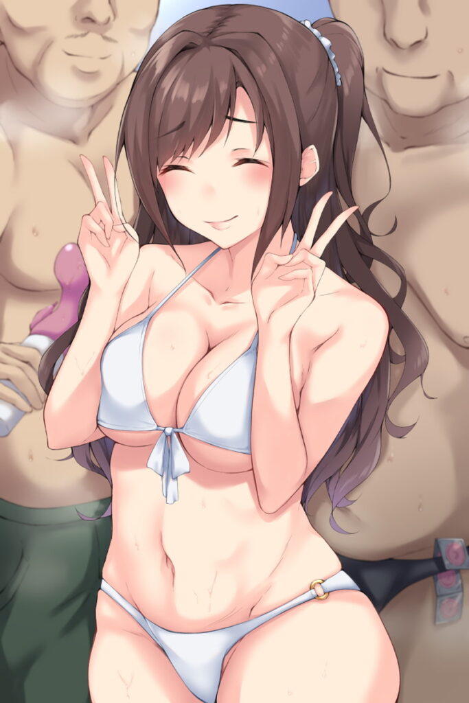 【二次】白ビキニ画像まとめ６_26-683x1024