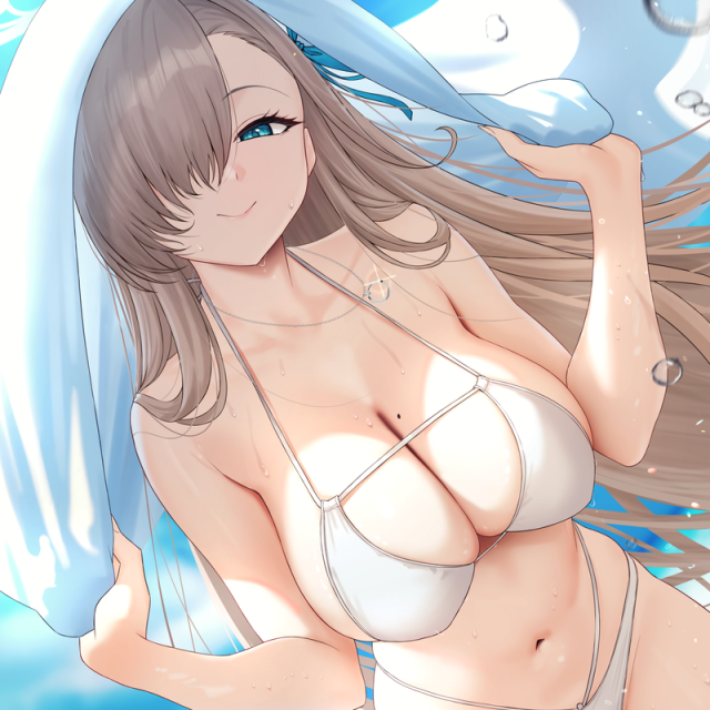 【二次】白ビキニ画像まとめ７_24