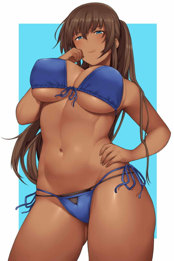 【二次】褐色肌画像まとめ１_27-682x1024