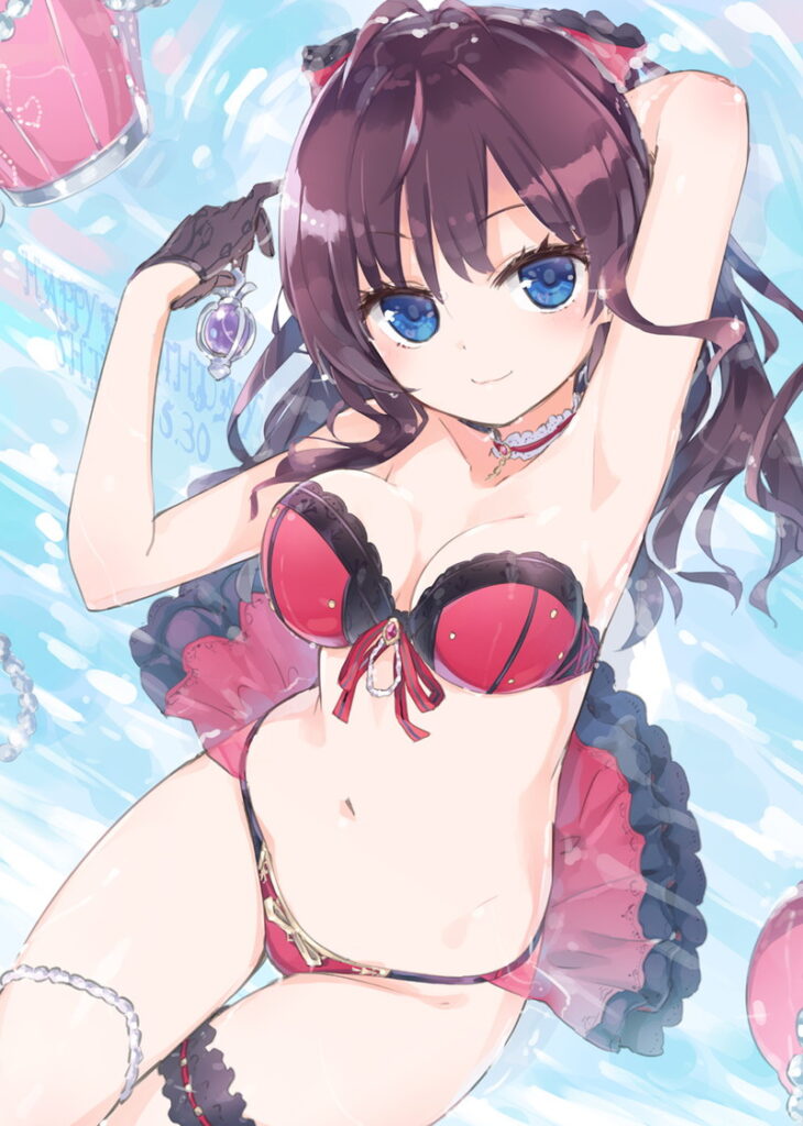 【二次】赤ビキニ画像まとめ３_28-730x1024