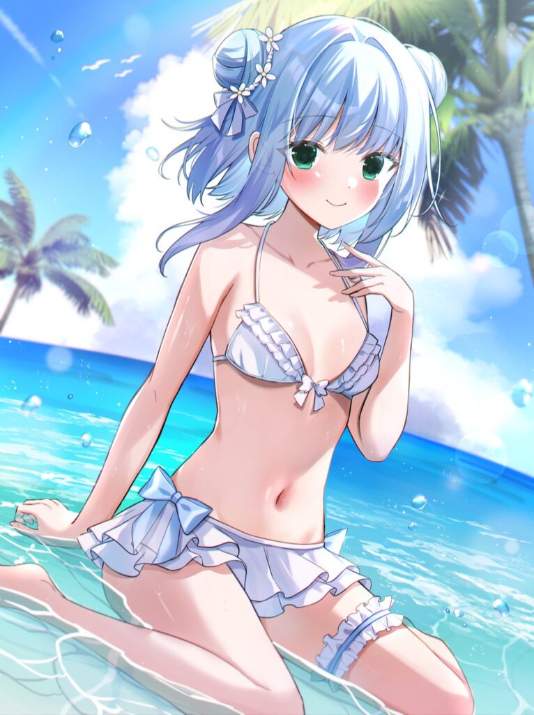 【二次】青ビキニ画像まとめ２_01-766x1024