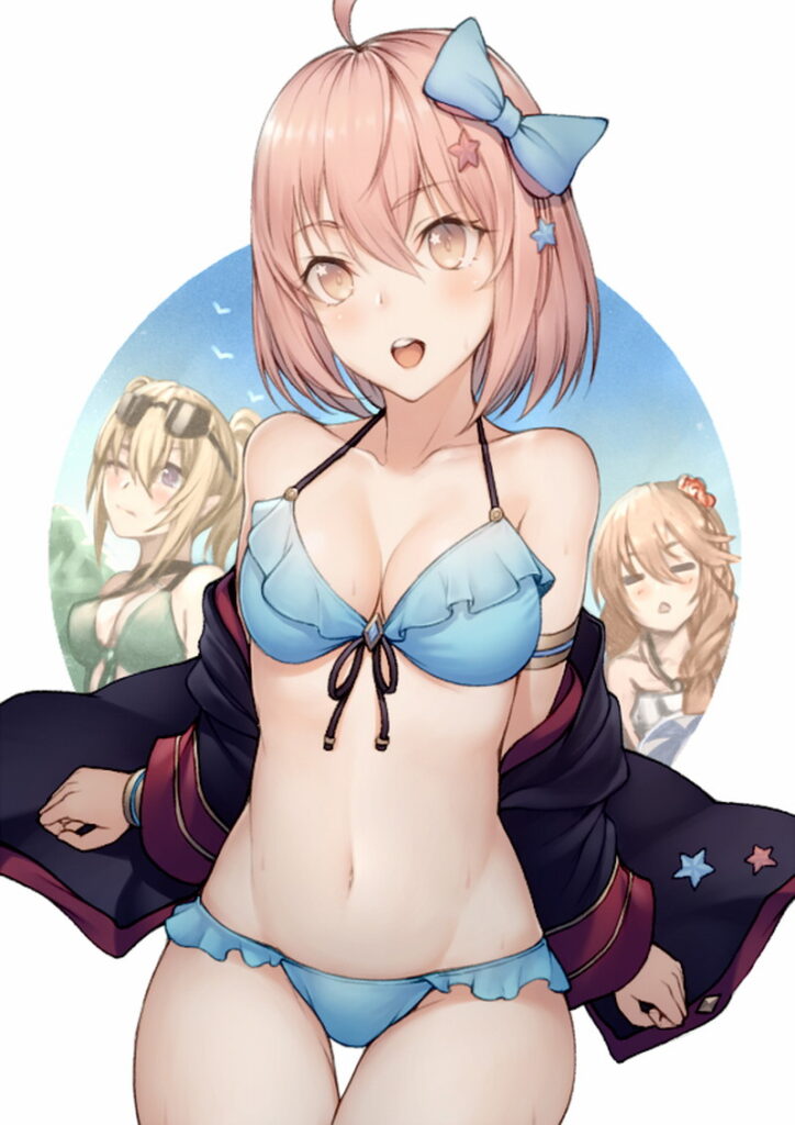 【二次】青ビキニ画像まとめ２_09-724x1024