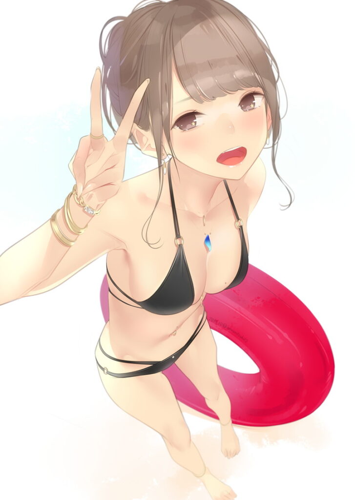 【二次】黒ビキニ画像まとめ３_14-727x1024