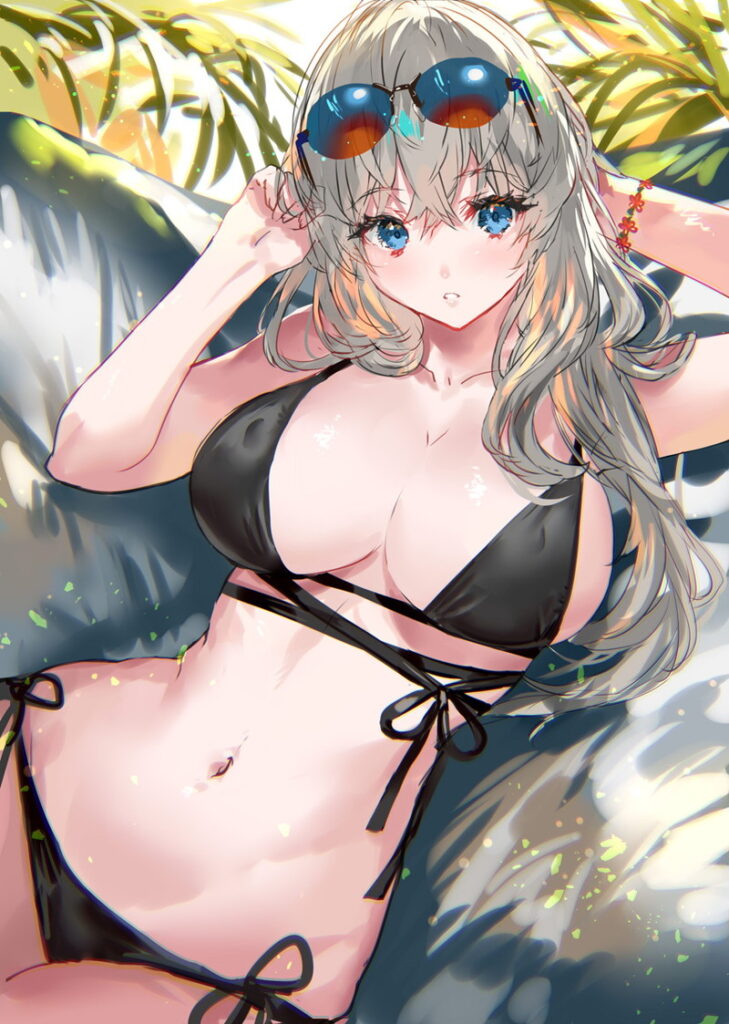 【二次】黒ビキニ画像まとめ３_20-729x1024