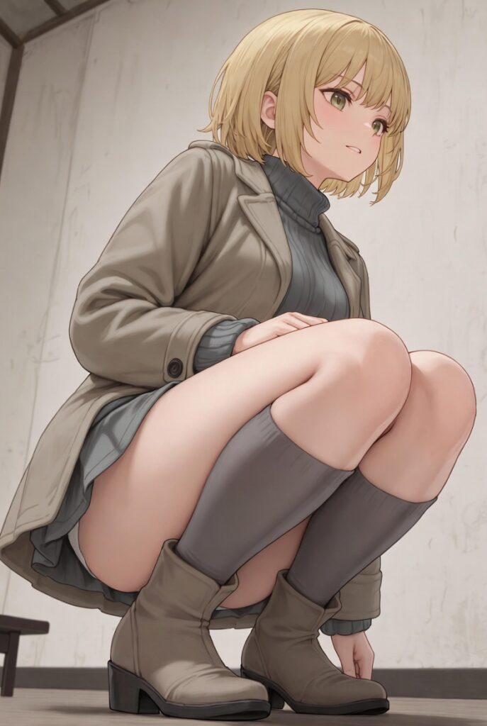 【二次】AIで叶えるフェチ画像【冬服_スカート_パンチラ_ギリギリ】30枚_19-687x1024