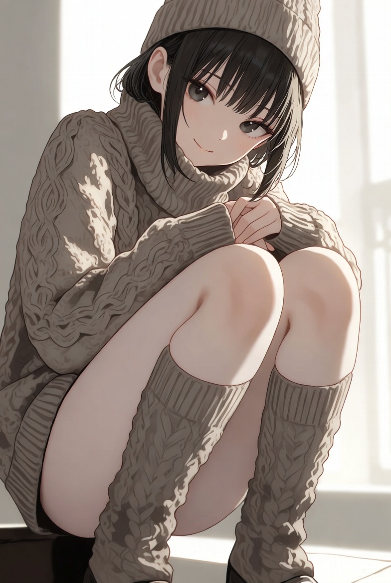 【二次】AIで叶えるフェチ画像【冬服_スカート_パンチラ_ギリギリ】30枚_23