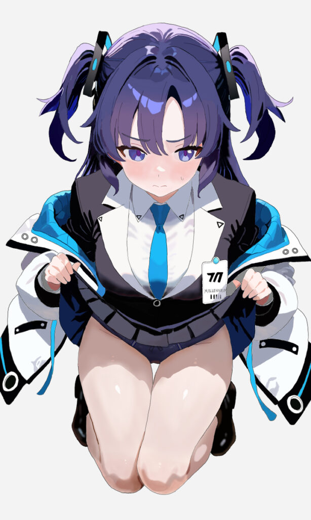 【二次】ブルアカ×パンチラ_30枚_05-614x1024