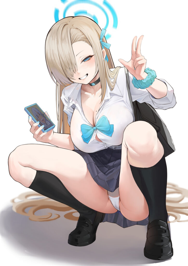 【二次】ブルアカ×パンチラ_30枚_07-724x1024