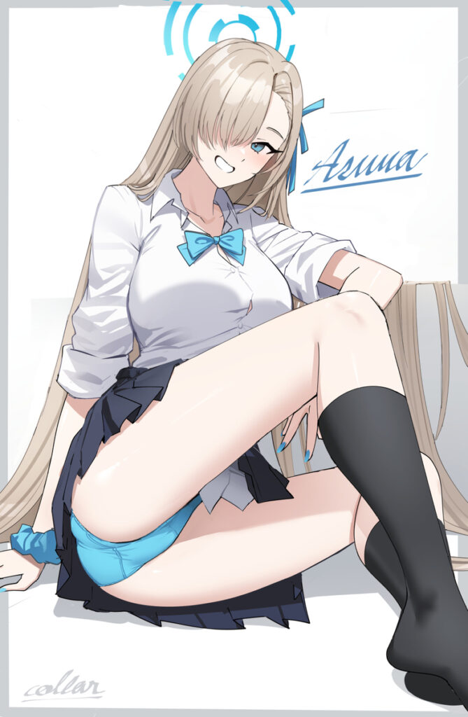 【二次】ブルアカ×パンチラ_30枚_20-669x1024