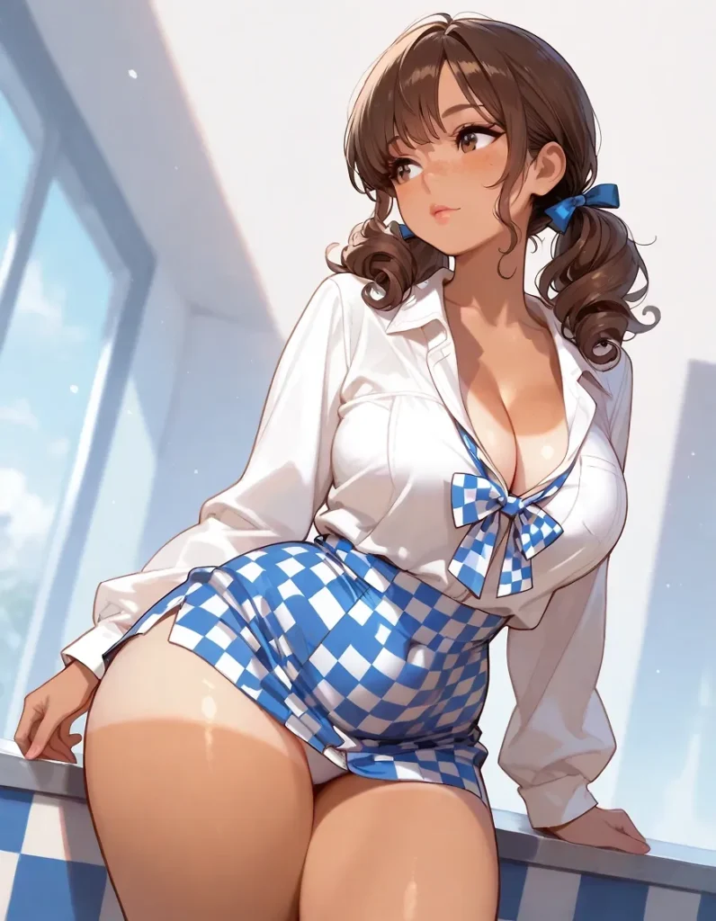 【二次】色んな衣装でパンチラ30選【AI美少女】_29-796x1024