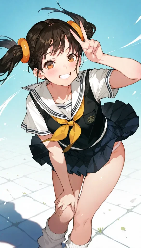 【二次】色んな衣装でパンチラ_30選_その2【AI美少女】_04-585x1024