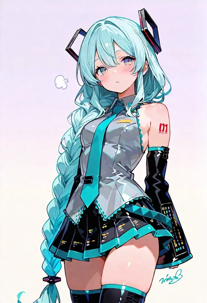 【二次】AI美少女ニーソ30選【AI美少女】_02-701x1024