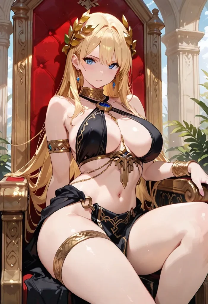 【二次】へそ出し＆パンツ見せセクシーコスチューム50選【AI美少女】_05-701x1024