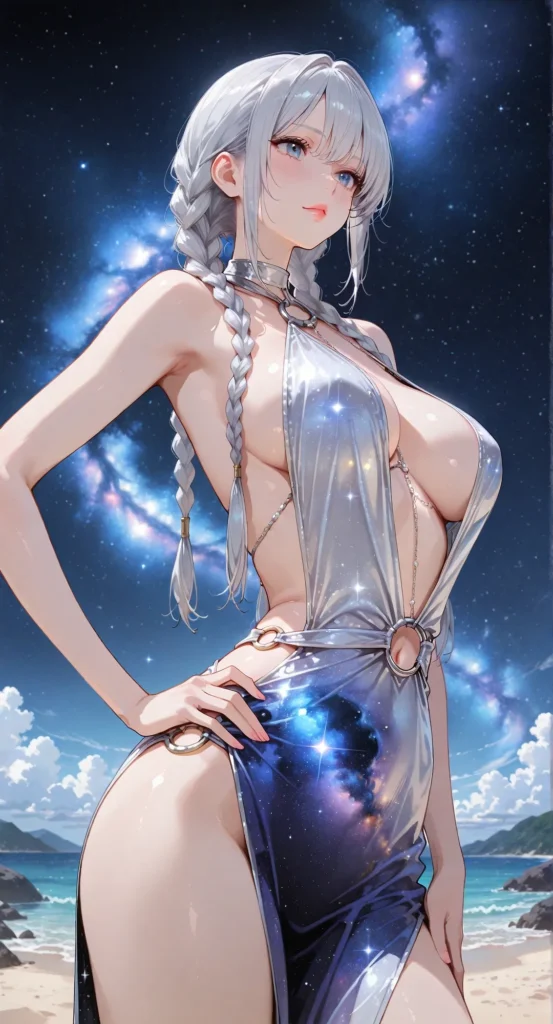 【二次】へそ出し＆パンツ見せセクシーコスチューム50選【AI美少女】_15-553x1024