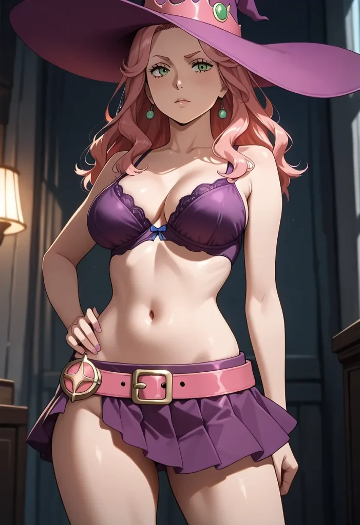 【二次】へそ出し＆パンツ見せセクシーコスチューム50選【AI美少女】_27-701x1024