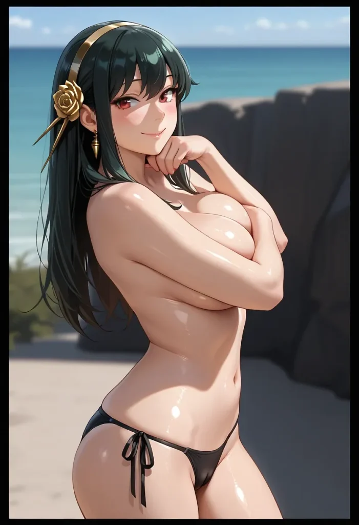 【二次】むちむち肉感ボディの大胆露出50選【AI美少女】_30-701x1024