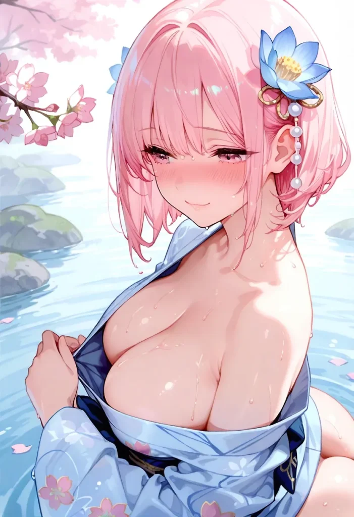 【二次】コスチュームと谷間30選【AI美少女】_07-701x1024