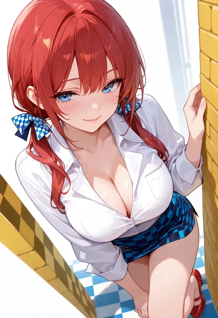 【二次】コスチュームと谷間30選【AI美少女】_10-701x1024