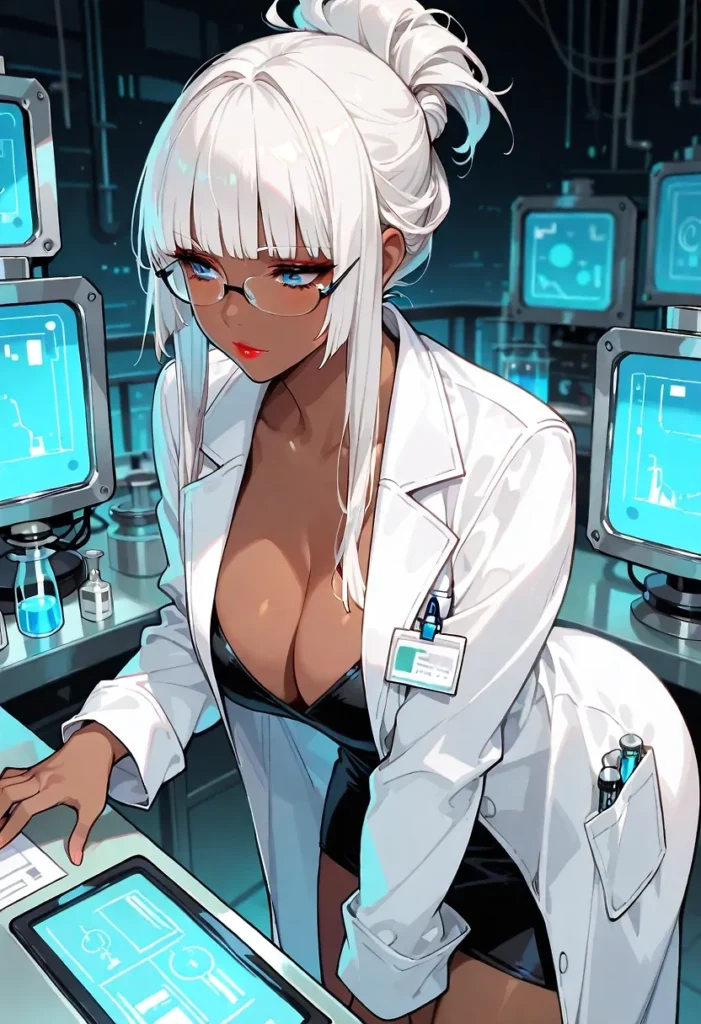 【二次】コスチュームと谷間30選【AI美少女】_27-701x1024