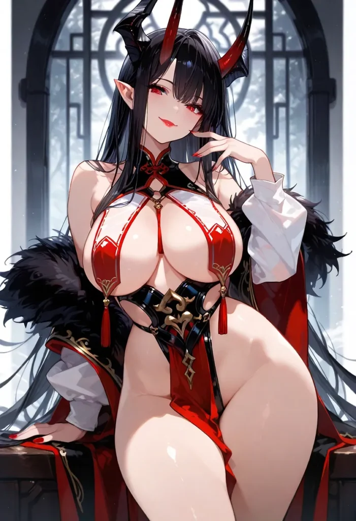 【二次】ファンタジー美少女のむちむち太もも50選【AI美少女】_23-701x1024