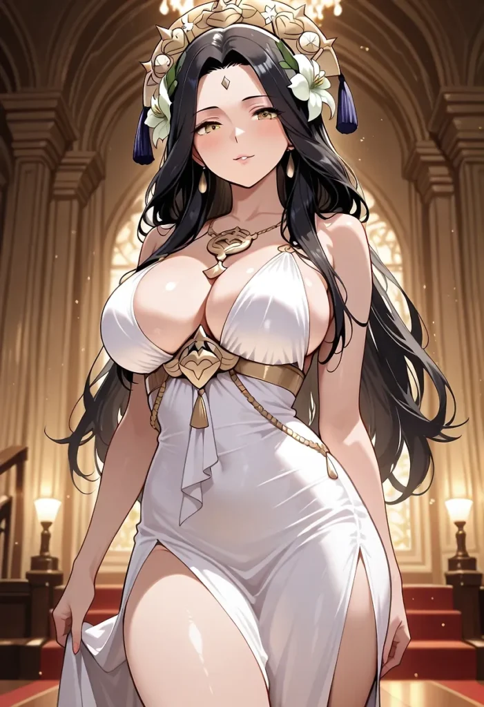 【二次】ファンタジー美少女のむちむち太もも50選【AI美少女】_49-701x1024