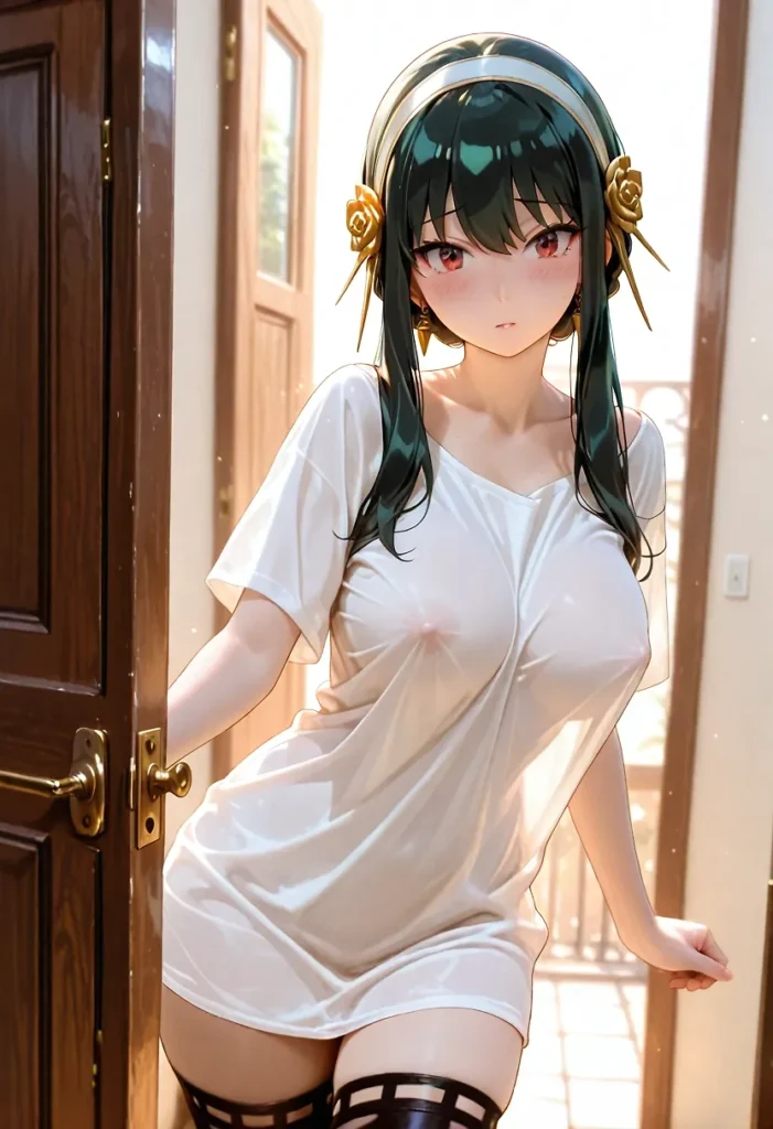 【二次】思わず触れたくなるシースルー30選_その2【AI美少女】_24-701x1024
