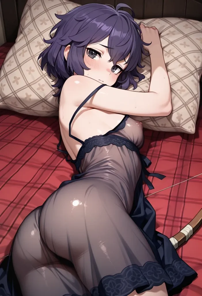 【二次】思わず触れたくなるシースルー30選【AI美少女】_28-701x1024