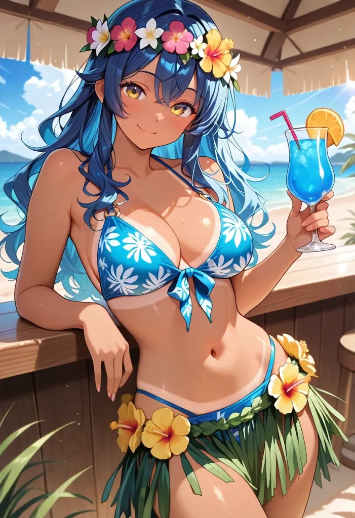 【二次】美少女ビキニ30選_その2【AI美少女】_11-701x1024