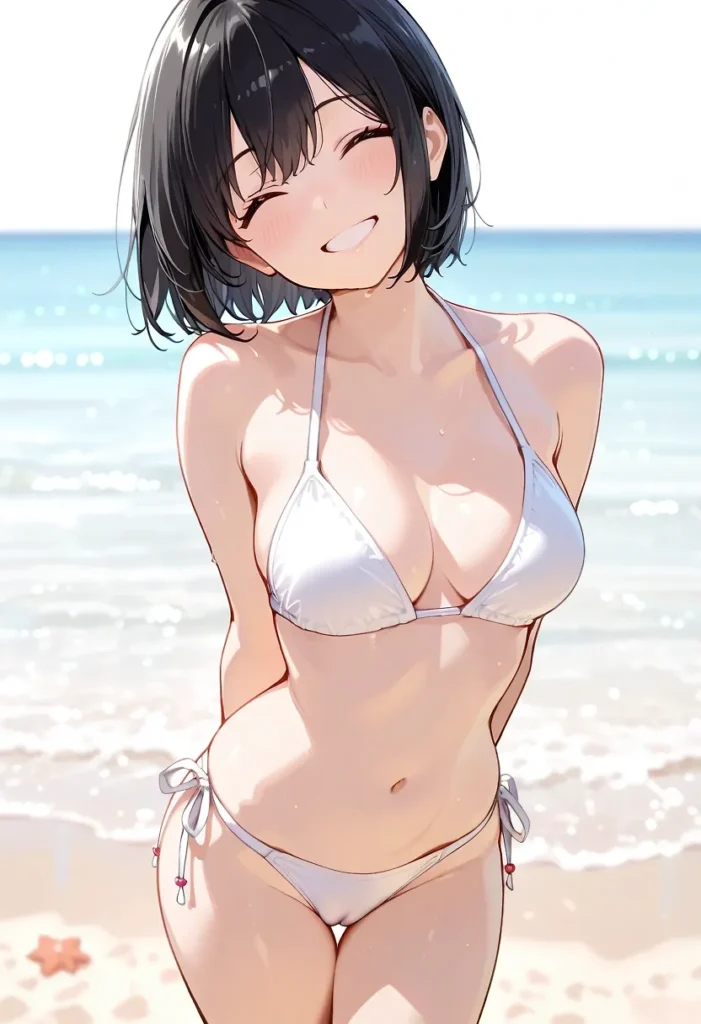 【二次】美少女ビキニ30選_その2【AI美少女】_14-701x1024