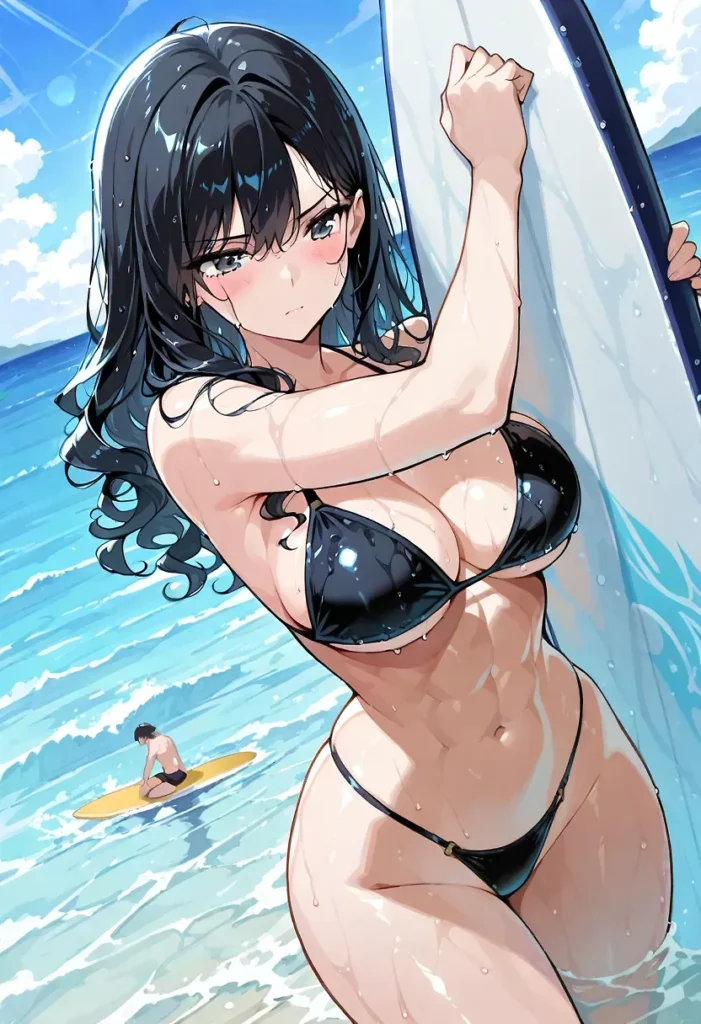 【二次】美少女ビキニ30選_その2【AI美少女】_18-701x1024