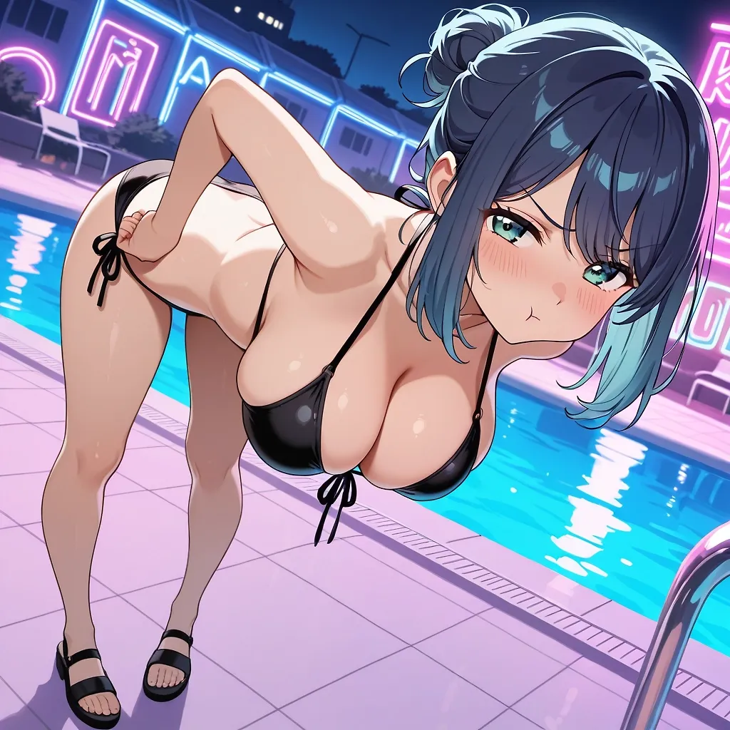 【二次】美少女ビキニ30選_その3【AI美少女】_01